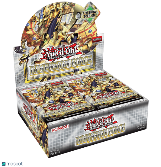 2022 YuGiOh! Dimension Force 1st Edition Booster Pack