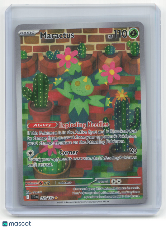 2025 Pokemon TCG Maractus Journey Together #160/159