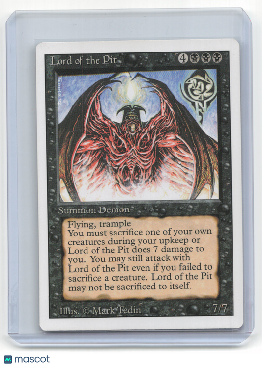 1994 Magic: The Gathering Lord of the Pit Revised Edition