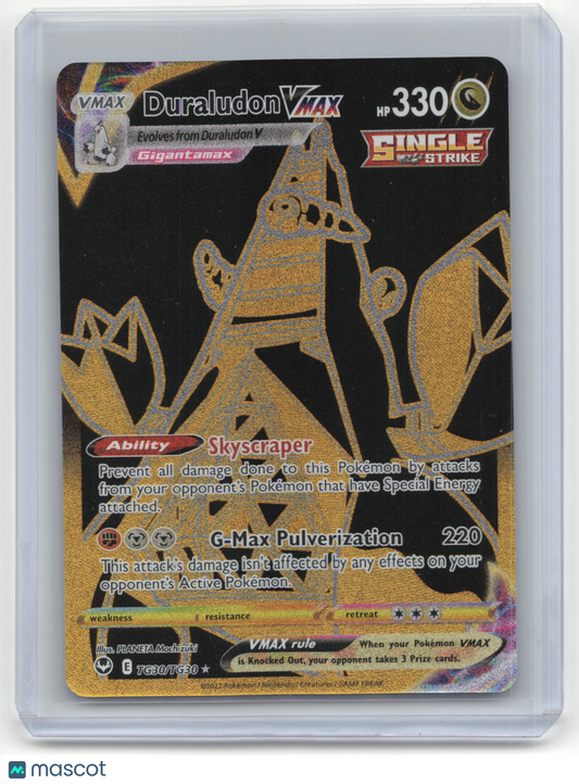 2022 Pokemon Duraludon VMAX Silver Tempest #TG30/TG30