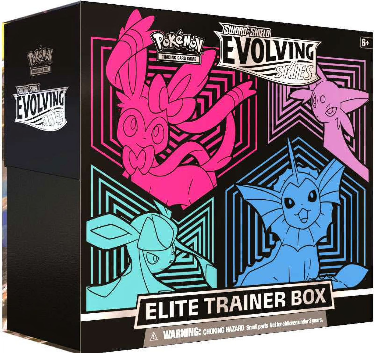 2021 Pokemon Sword & Shield Evolving Skies (Vaporeon) Elite Trainer Box