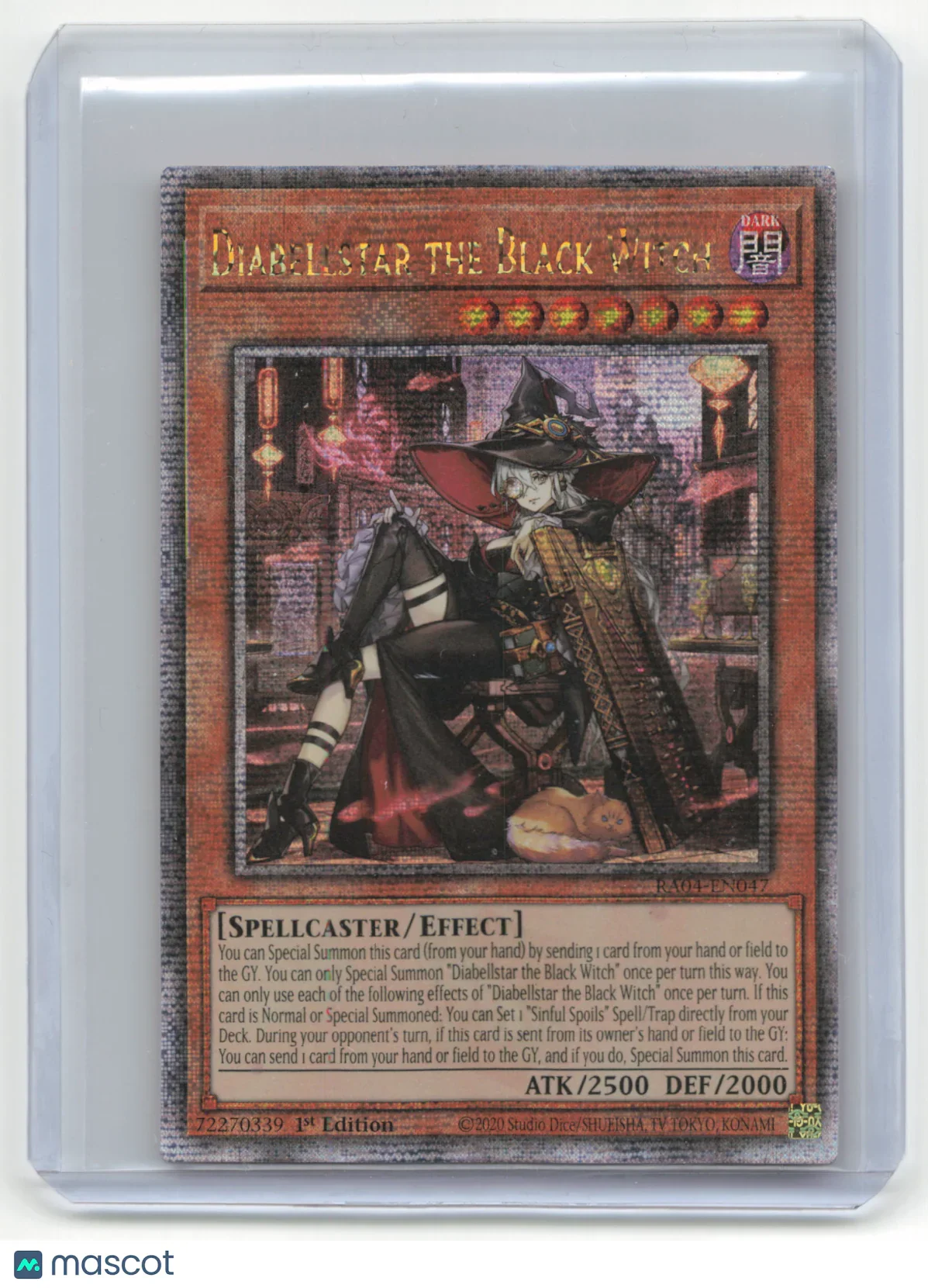 2023 Yu-Gi-Oh! Diabellstar the Black Witch Quarter Century Stampede #RA04-EN047 - Papa Joey's Collectibles