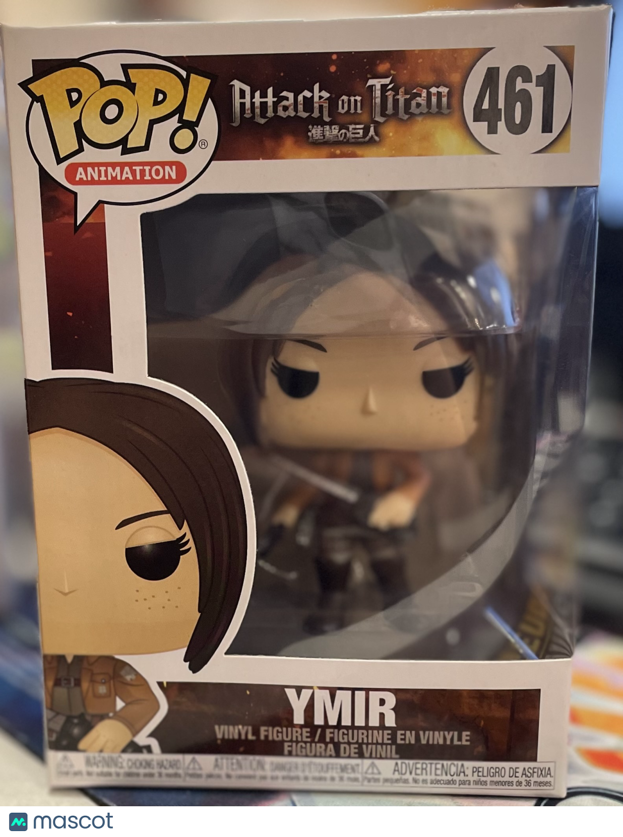 Funko Attack on Titan Ymir #461 Very Good