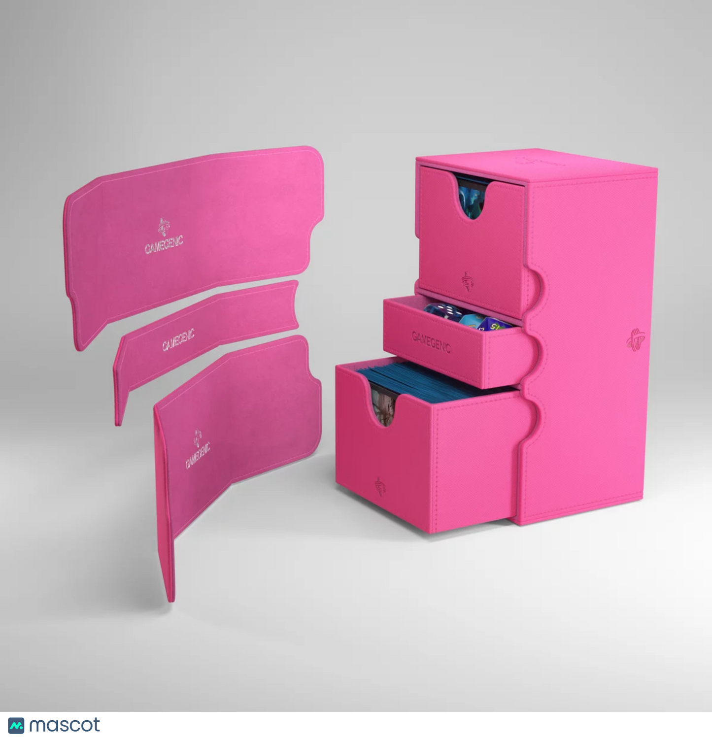 Gamegenic Pink Stronghold 200+ XL Convertible - Papa Joey's Collectibles