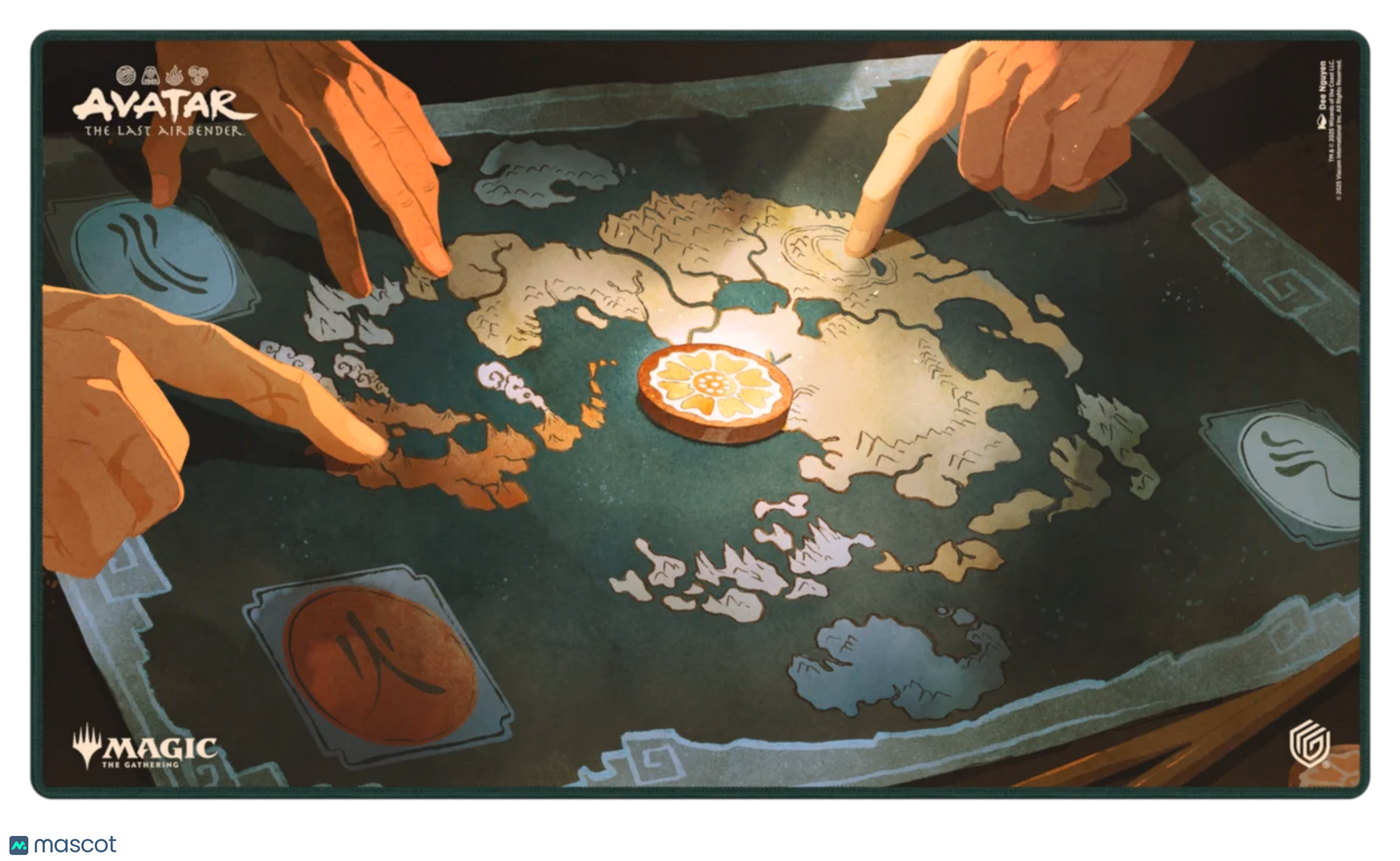 Ultimate Guard | Magic: TG Avatar: The Last Airbender "White Lotus Tile" Playmat