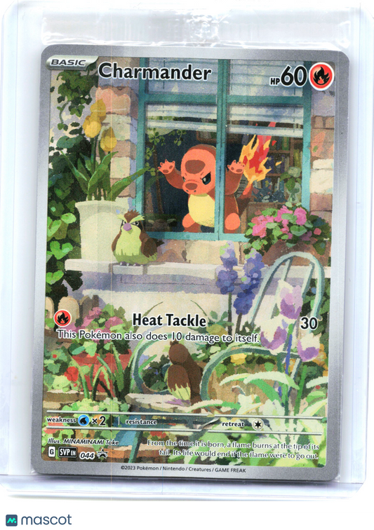 Pokemon—Charmander #044 Scarlet & Violet Promo Cards—Black Star Promo (Sealed)