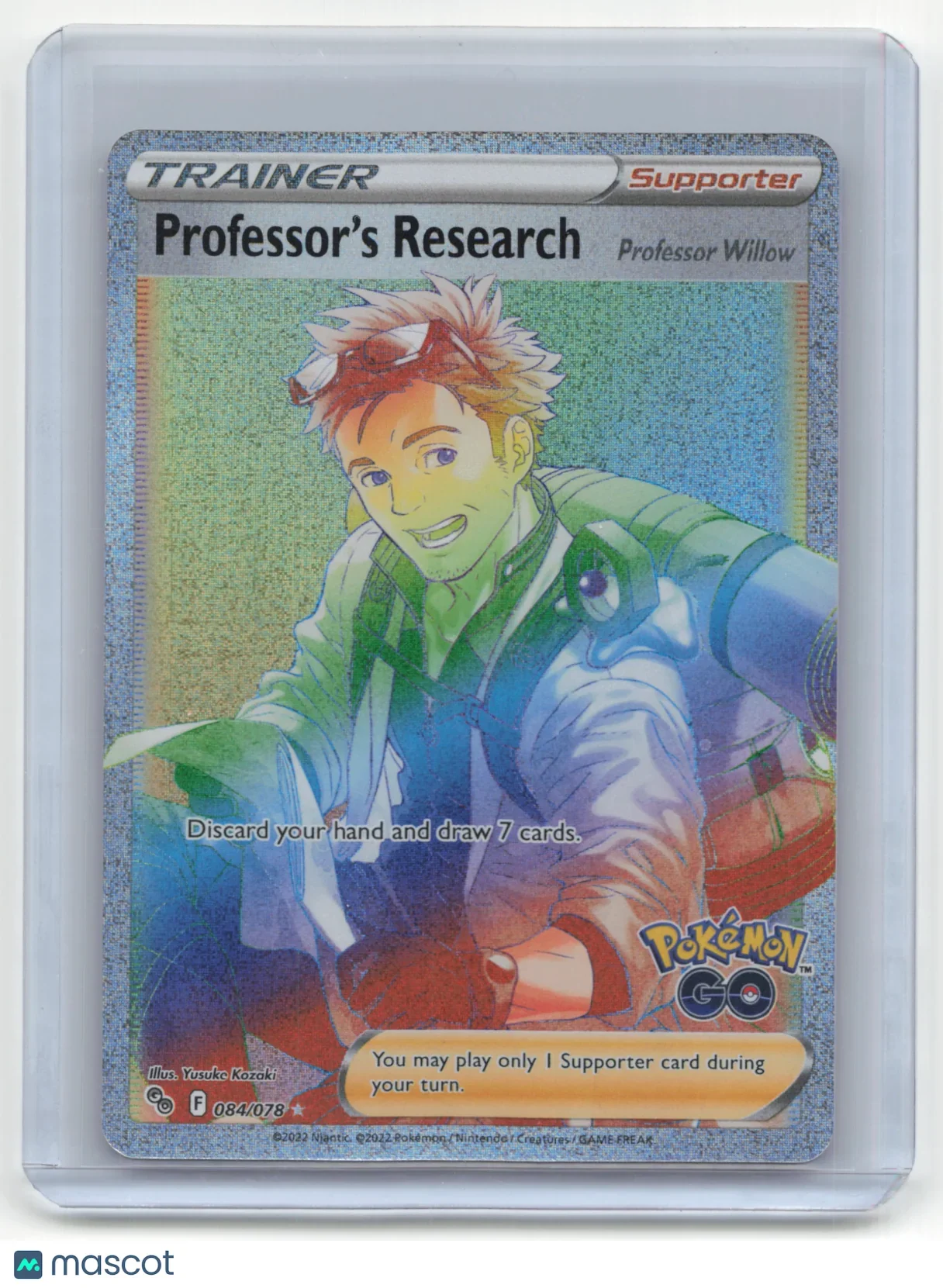 2022 Professor's Research Pokemon GO #084/078 - Papa Joey's Collectibles