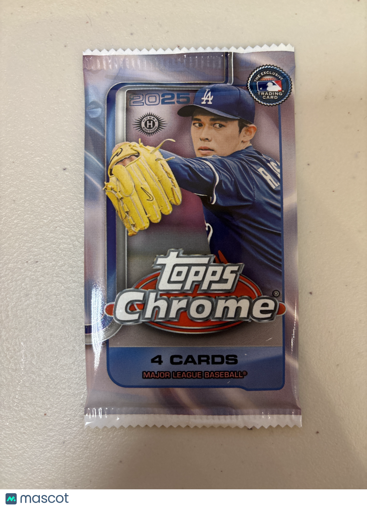 2025 Topps Chrome Baseball Hobby Pack