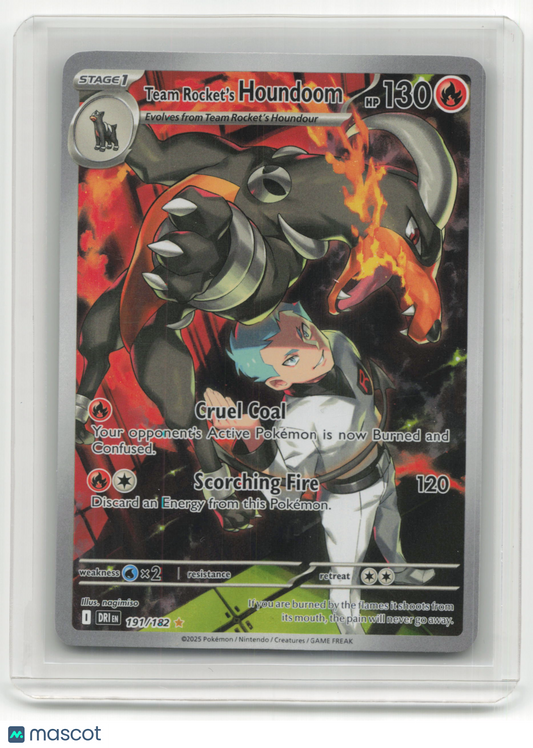 2025 Pokemon Houndoom Destined Rivals #191/182