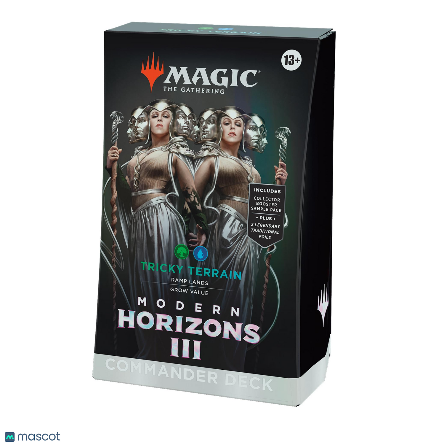 2024 Magic: The Gathering Modern Horizons 3 Tricky Terrain Commander Deck
