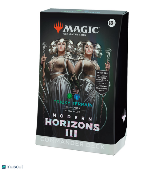 2024 Magic: The Gathering Modern Horizons 3 Tricky Terrain Commander Deck