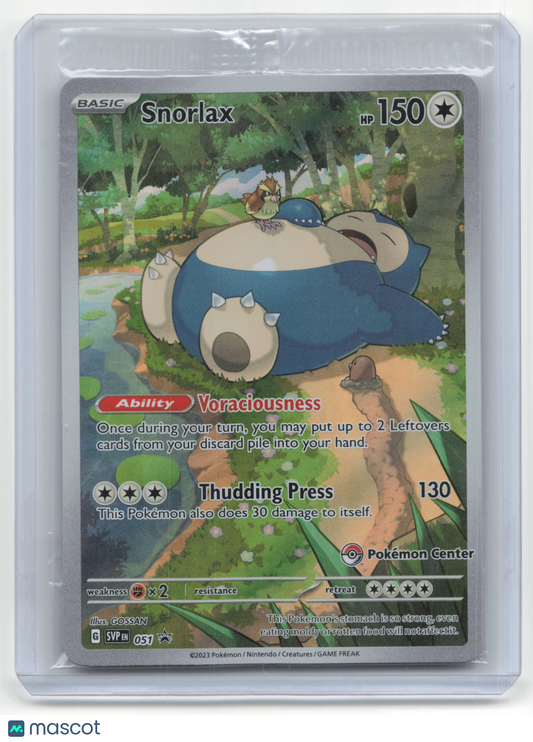 2023 Pokemon Snorlax 151 #051 Sealed