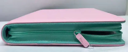 Generic 2-Tone 9-Pocket Zippered Binder