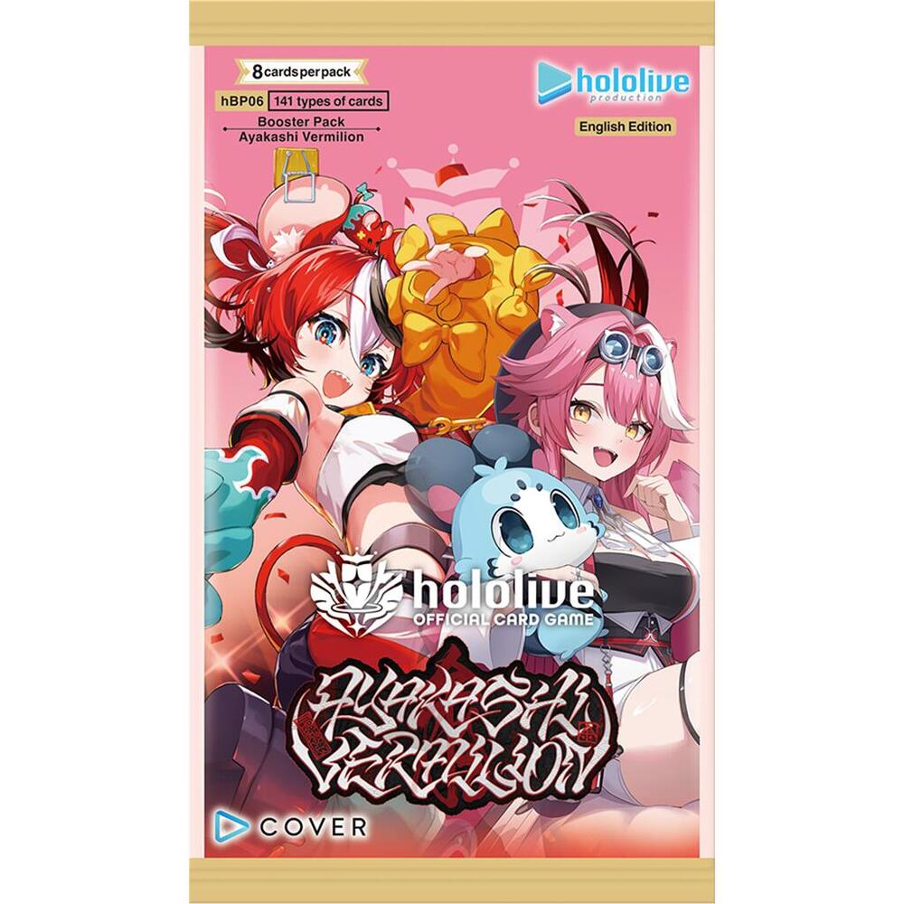 Hololive Official TCG—Ayakashi Vermilion Pack