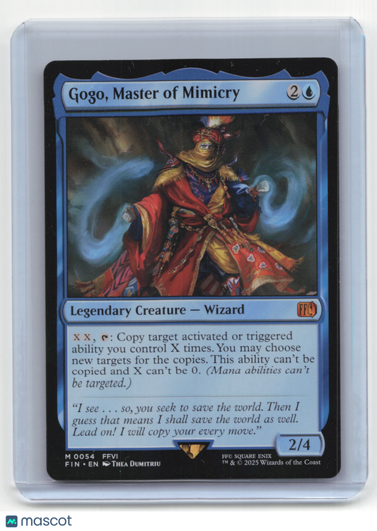2025 Magic: The Gathering Gogo, Master of Mimicry Final Fantasy #M 0054 English