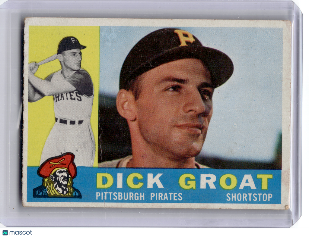 1961 Topps Baseball—Dick Groat #258 —Very Good