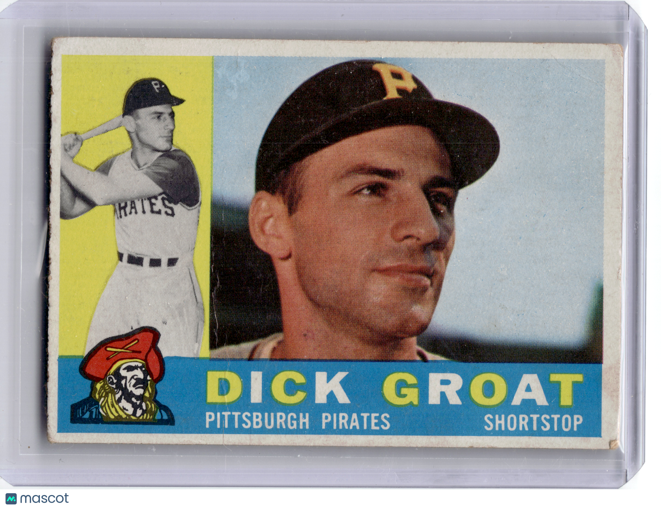 1961 Topps Baseball—Dick Groat #258 —Very Good
