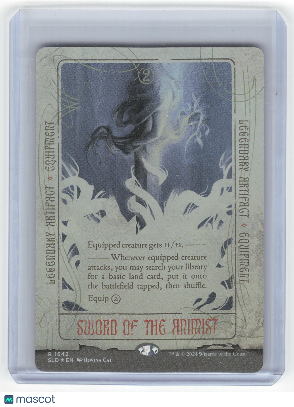 2024 MTG Sword of the Animist Secret Lair Drop Rare Foil #1642 Rainbow Foil