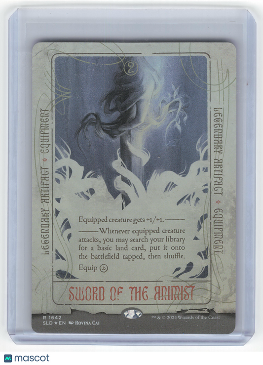2024 MTG Sword of the Animist Secret Lair Drop Rare Foil #1642 Rainbow Foil