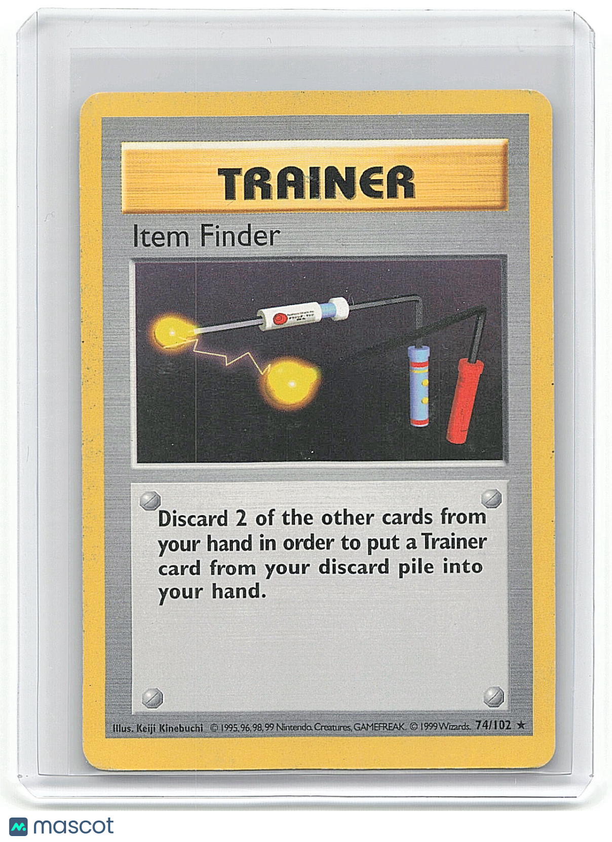 1999 Pokemon Item Finder #74/102 74/102