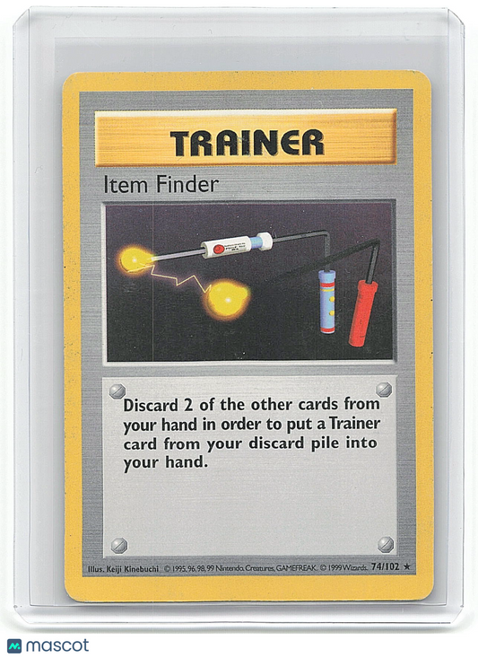 1999 Pokemon Item Finder #74/102 74/102