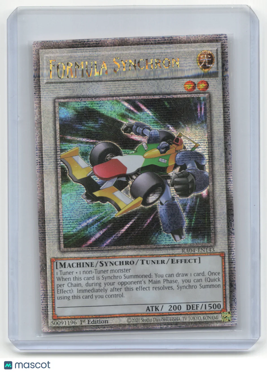 2025 Yu-Gi-Oh! Formula Synchron QCR Stampede #RA04-EN143 QCR - Papa Joey's Collectibles