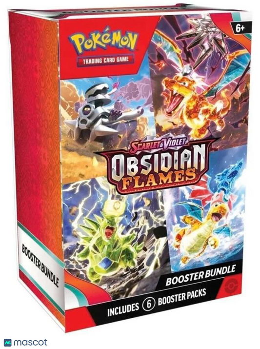 Pokémon TCG: Scarlet & Violet—Obsidian Flames Booster Bundle