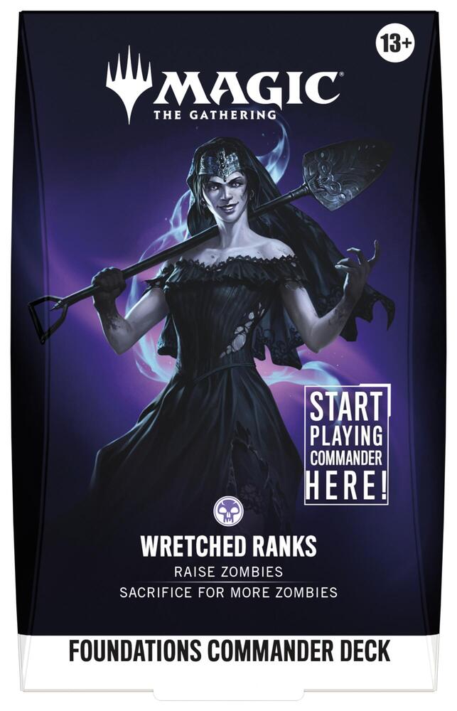 (PRELEASE 10/2) Magic: The Gathering—Foundation Commander Deck