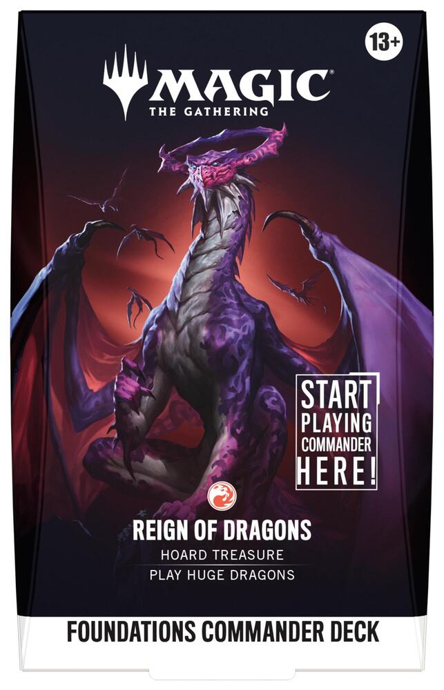 (PRELEASE 10/2) Magic: The Gathering—Foundation Commander Deck