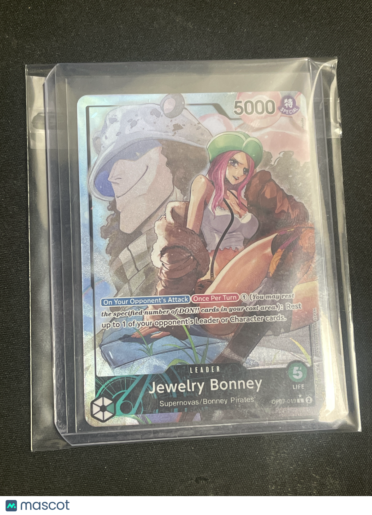 2024 One Piece CCG Jewelry Bonney OP07 #019 Full Art