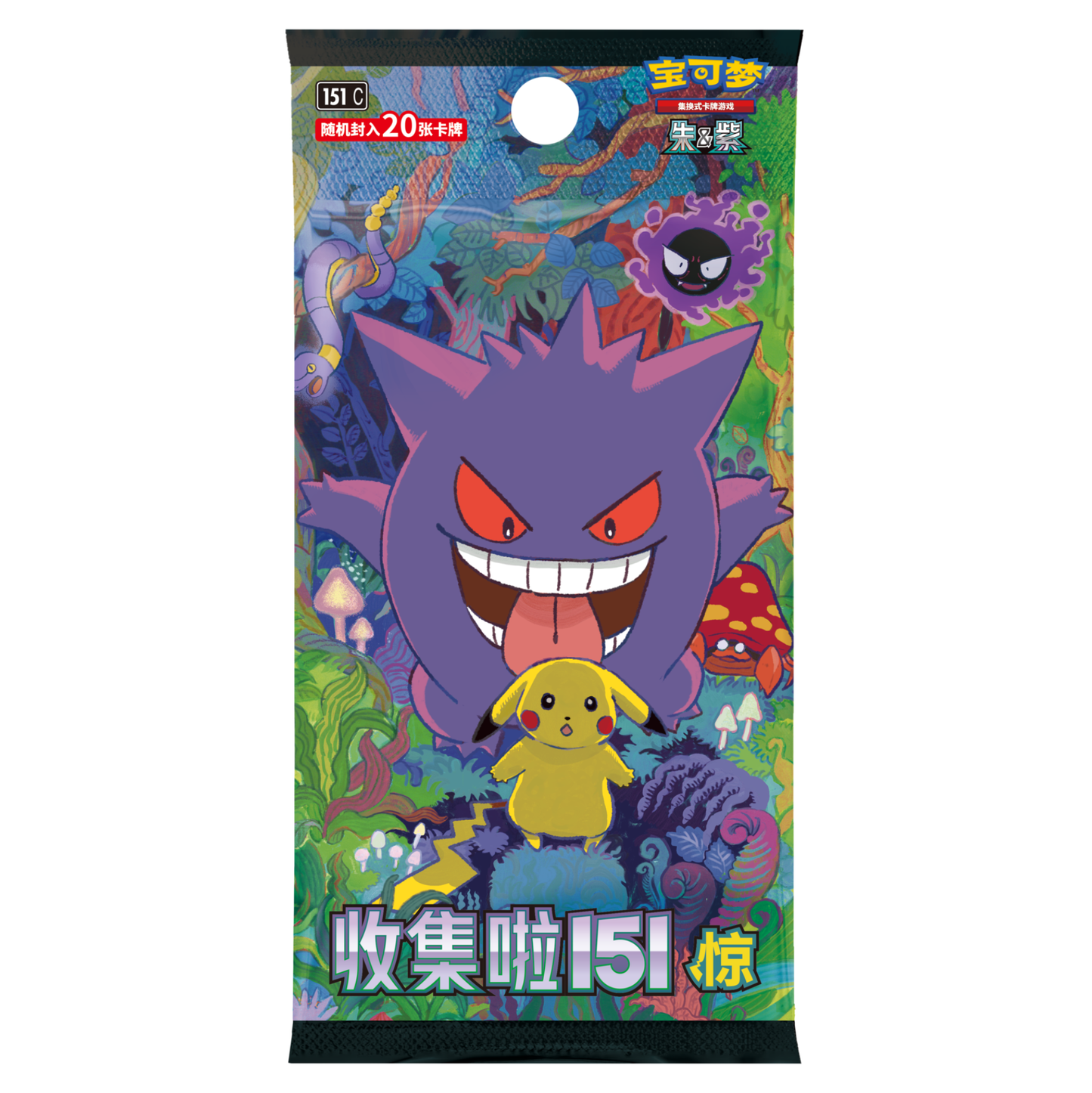 2025 Pokemon Scarlet & Violet Collect 151: Surprise Chinese Jumbo Booster Pack