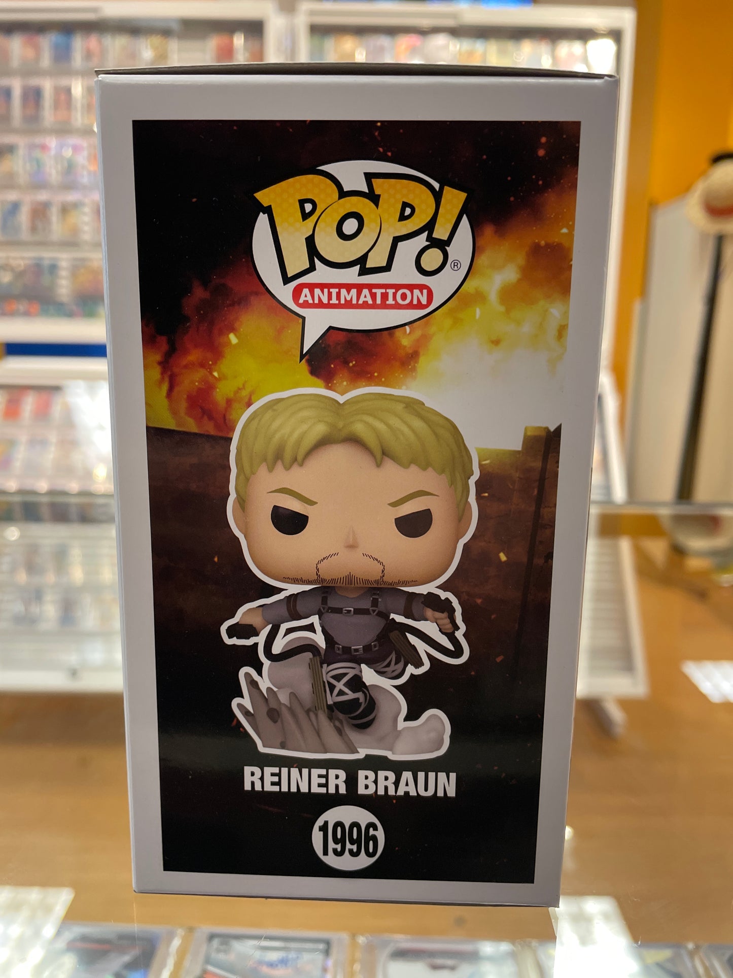 Funko AOT Final Season Reiner Braun #1996 (Very Good) Funko Special Edition