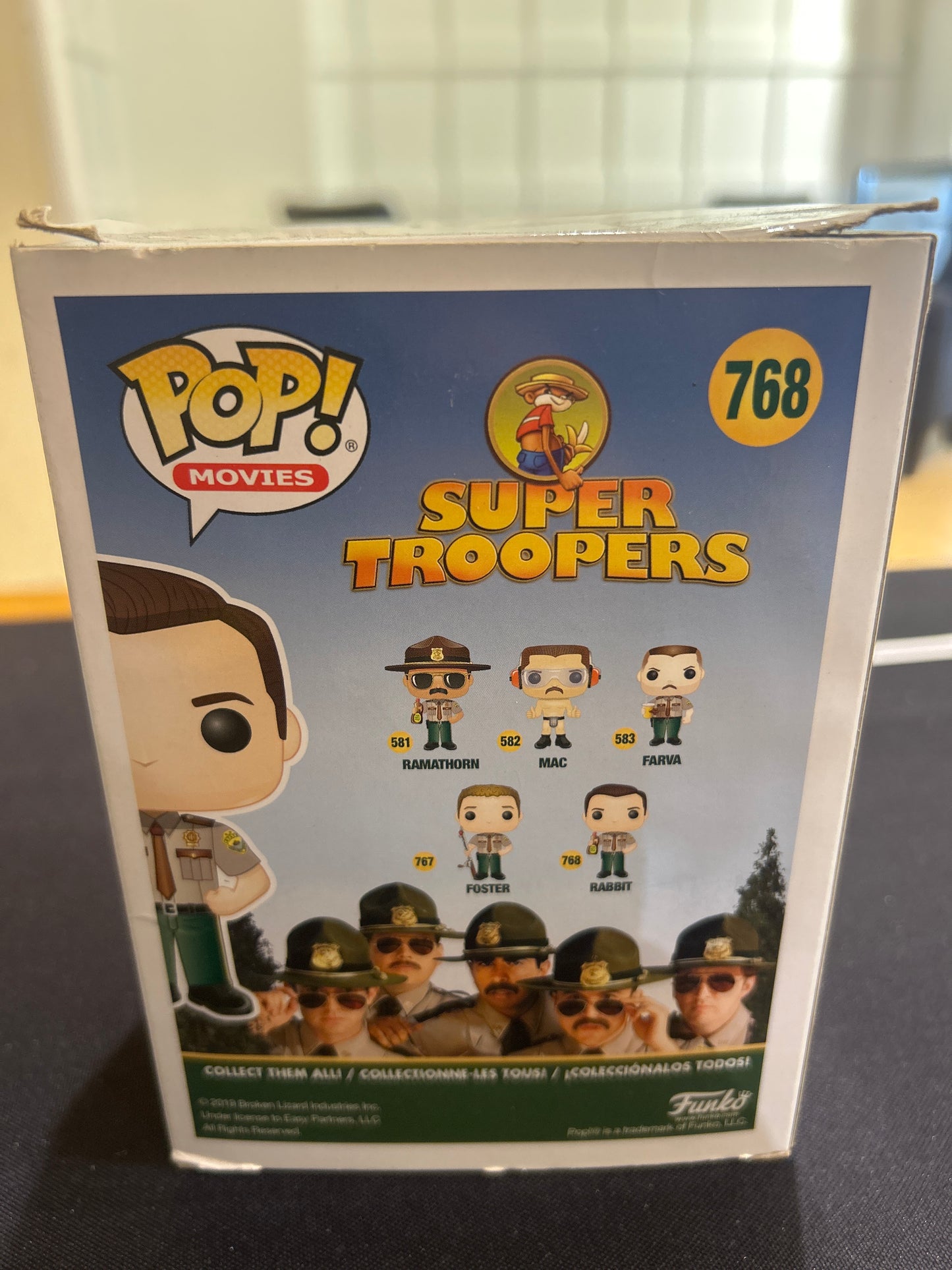 POP! MOVIES SUPER TROOPERS 768 RABBIT (DMG)