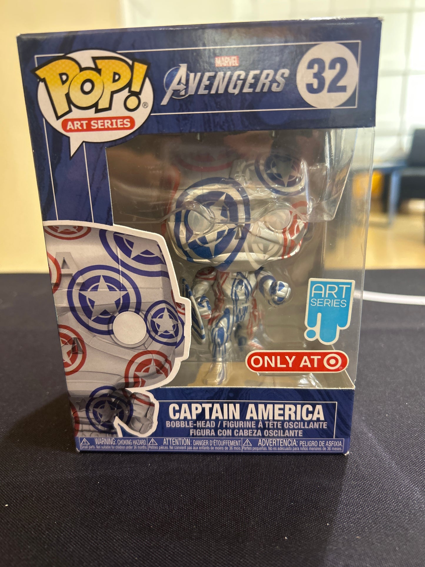 POP! Art Series AVENGERS CAPTAIN AMERICA 32 Art Series