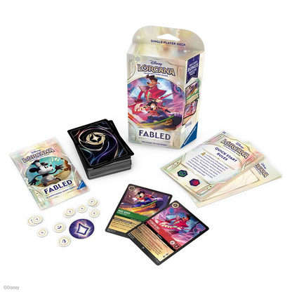 2025 Disney Lorcana TCG Fabled Single-Player Deck