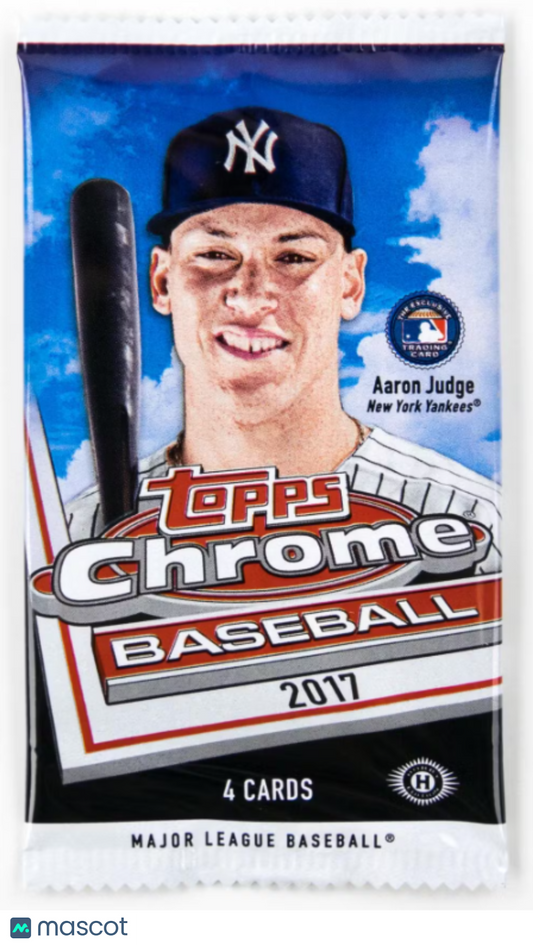 2017 Topps Chrome Baseball Hobby Pack