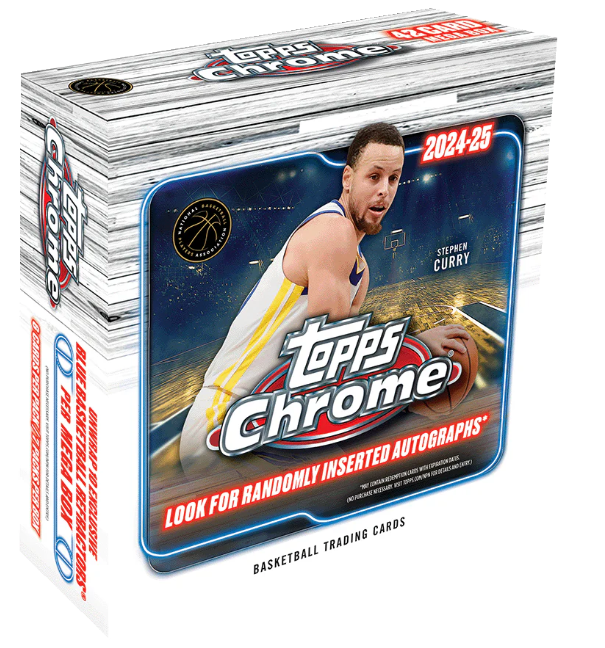 2024-25 Topps Chrome Basketball Mega Box