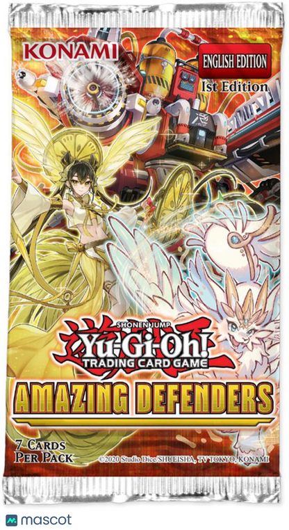 2023 YuGiOh! Amazing Defenders 1st Edition Booster Pack