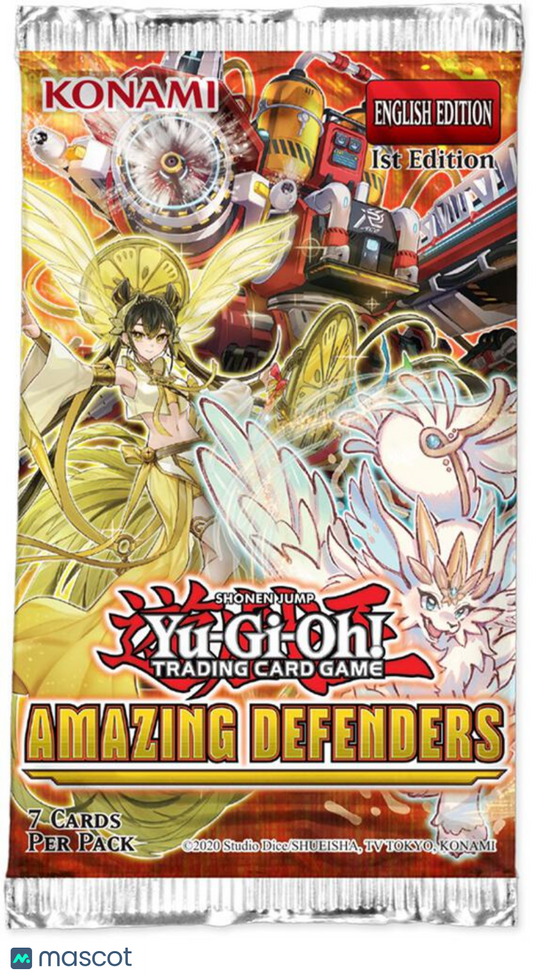 2023 YuGiOh! Amazing Defenders 1st Edition Booster Pack