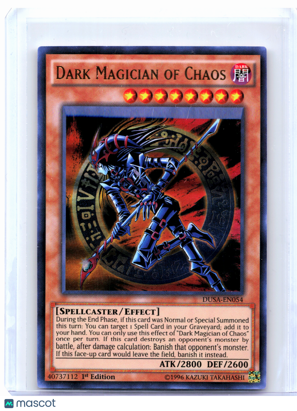 2017 Yu-Gi-Oh!—Dark Magician of Chaos #DUSA-EN054 Duelist Saga—Ultra Rare (1E)