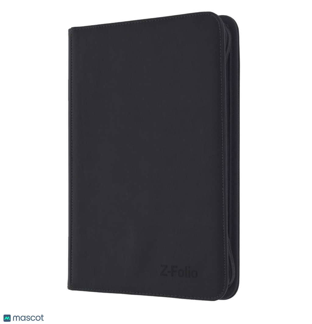 BCW Black 9-Pocket 360-ct. Standard size Z-Folio Binder - Papa Joey's Collectibles