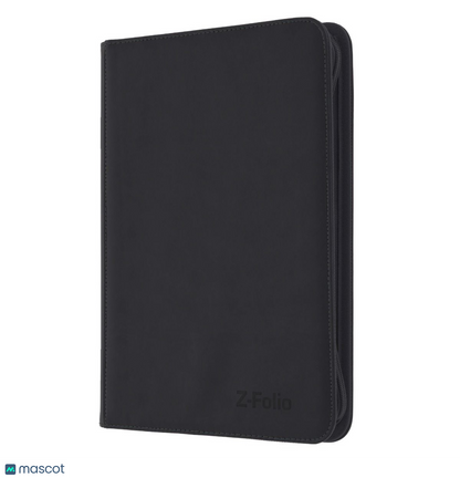 BCW Black 9-Pocket 360-ct. Standard size Z-Folio Binder - Papa Joey's Collectibles