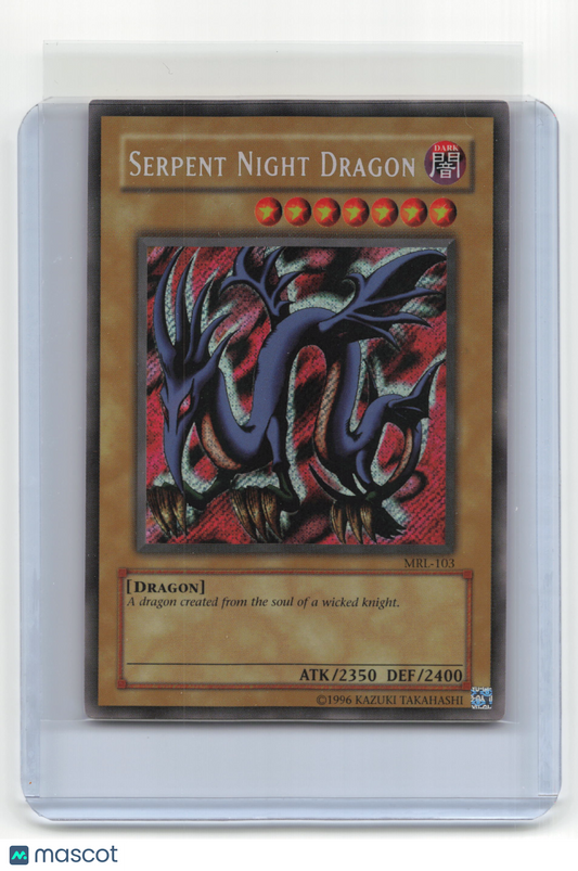 2002 Yu-Gi-Oh! Serpent Night Dragon Magic Ruler #MRL-103 Secret Rare