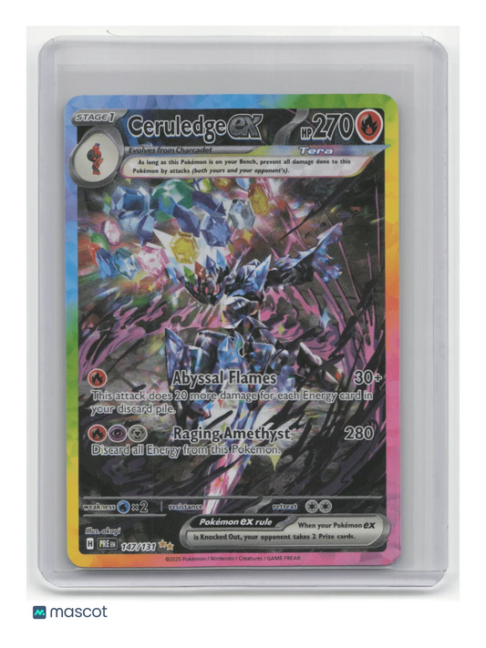 2024 Pokemon Ceruledge Prismatic Evolutions #147/131 - Papa Joey's Collectibles