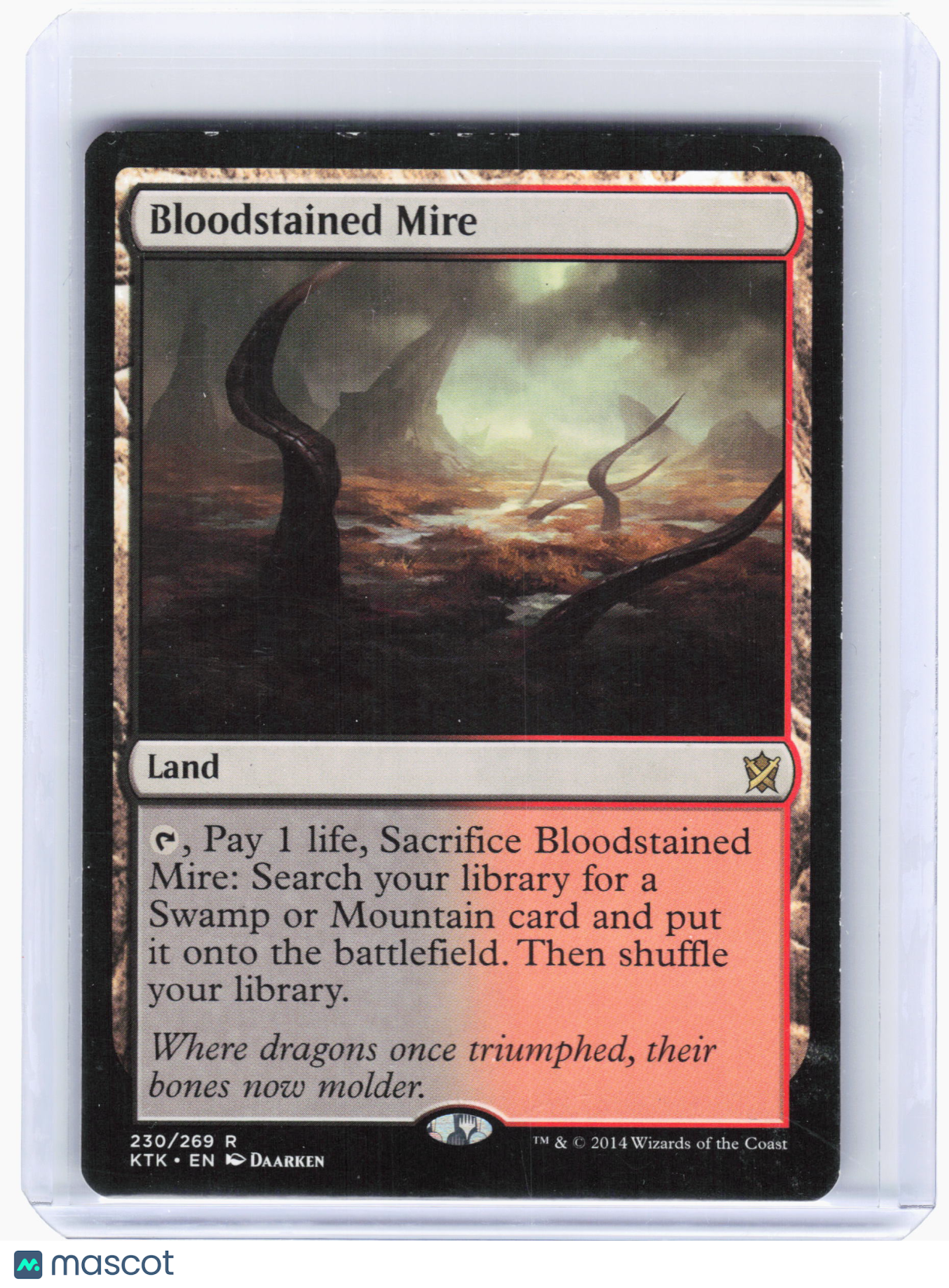 2014 Magic: The Gathering—Bloodstained Mire #230 Khans of Tarkir—Non-Foil [LP]