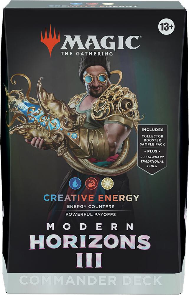 Magic The Gathering Creative Energy (Modern Horizons) Commander Deck