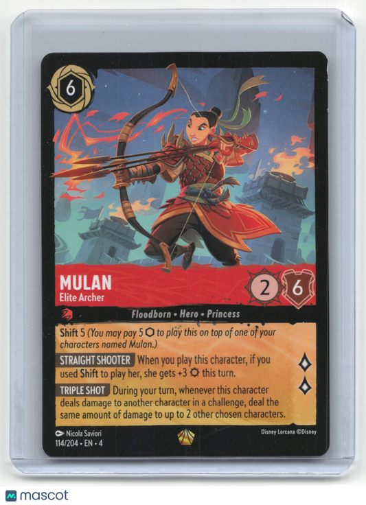 2024 Lorcana Mulan Ursula's Return #114/204