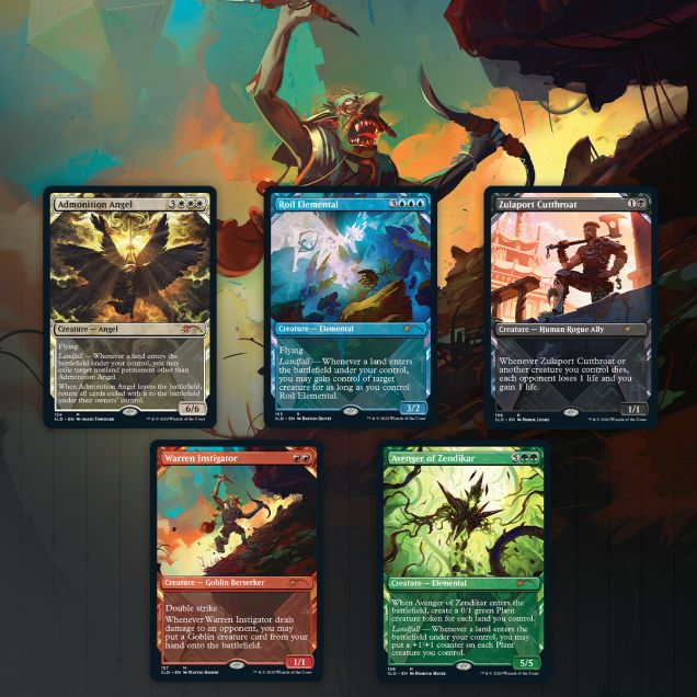 2020 Magic: TG Secret Lair Drop: Showcase: Zendikar Revisited (Non-Foil Edition)