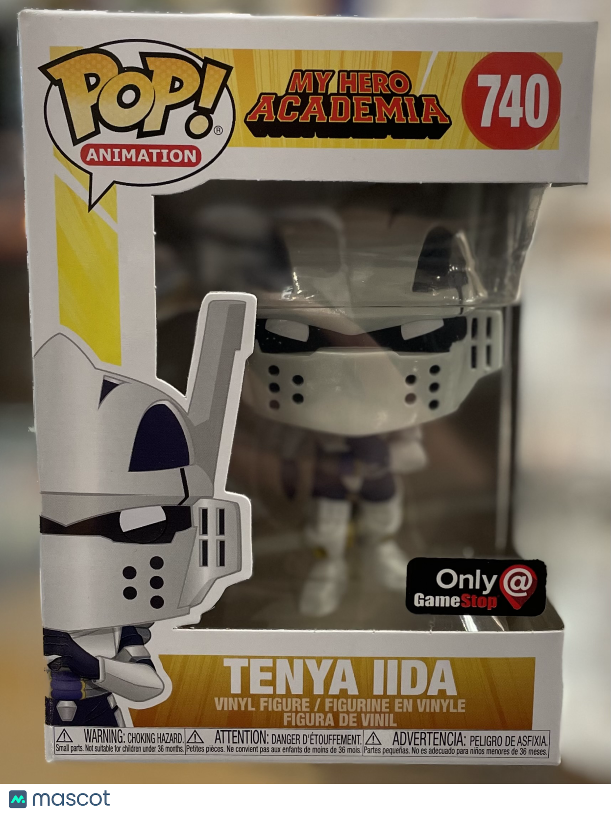Funko My Hero Academia Tenya Iida #740 Good GameStop Exclusive