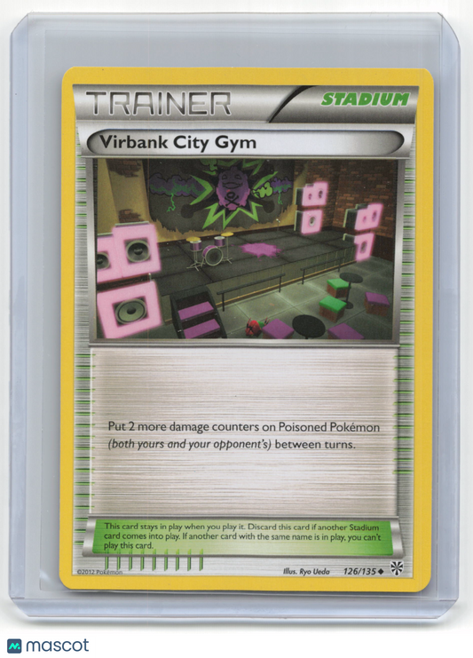 2013 Pokemon TCG Virbank City Gym Plasma Storm #126/135